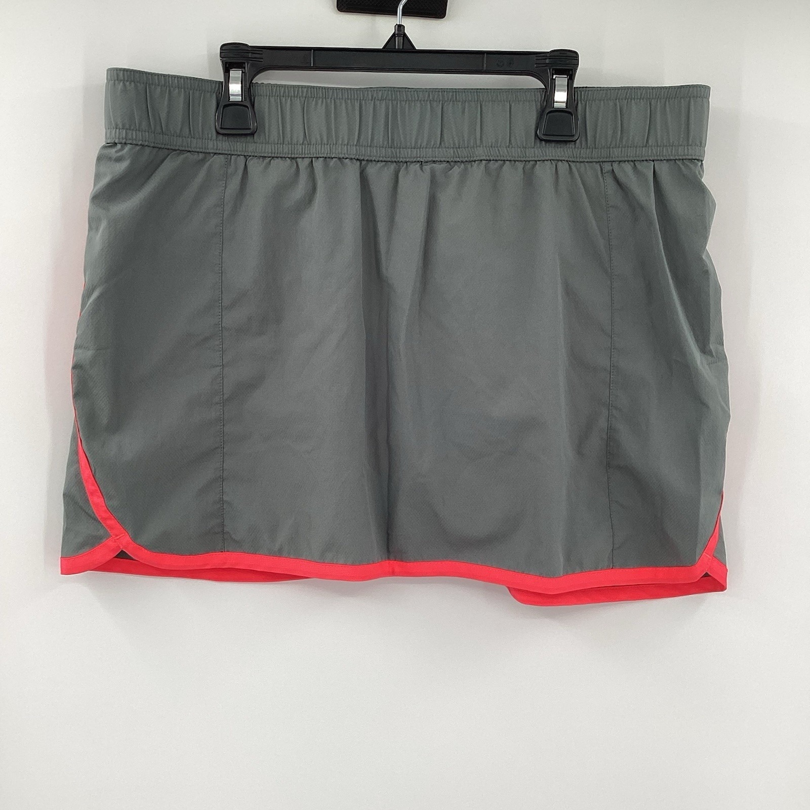 Euc Ladies Columbia Golf Tennis Pickleball Athletic Skort- Gray/Pink